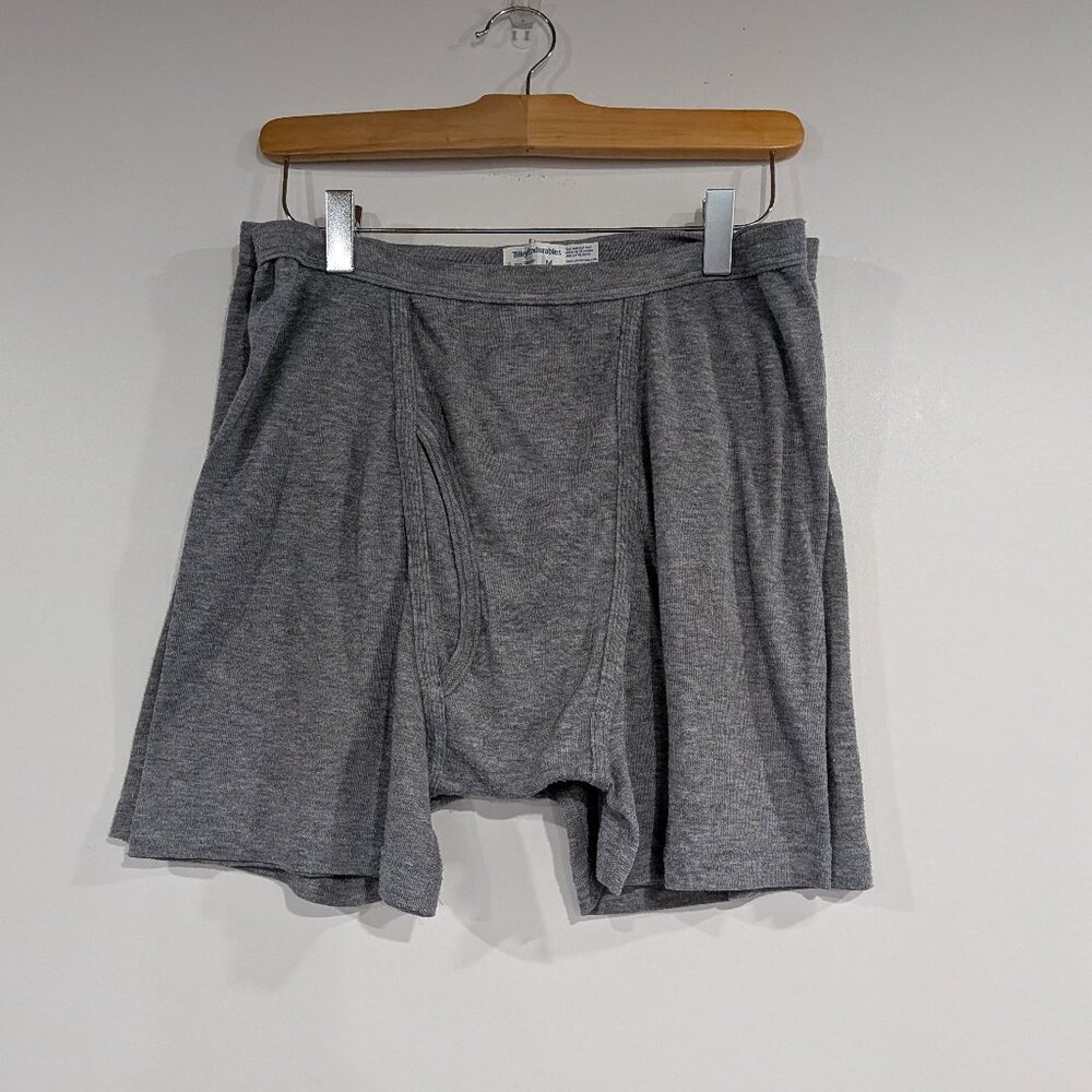 *3/$10* Set of 2 Tilley Endurables Travel Quick Dry Boxer Brief Grey Size Medium